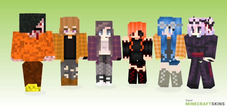 October Minecraft Skins - Best Free Minecraft skins for Girls and Boys