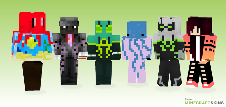 Octopus Minecraft Skins - Best Free Minecraft skins for Girls and Boys