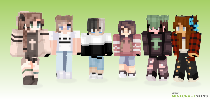 Ode Minecraft Skins - Best Free Minecraft skins for Girls and Boys