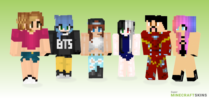 Off Minecraft Skins - Best Free Minecraft skins for Girls and Boys