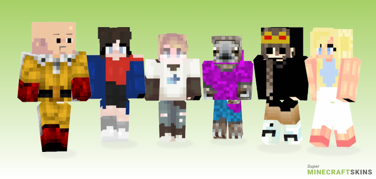 Ok Minecraft Skins - Best Free Minecraft skins for Girls and Boys