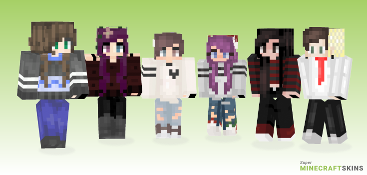 Okay Minecraft Skins - Best Free Minecraft skins for Girls and Boys