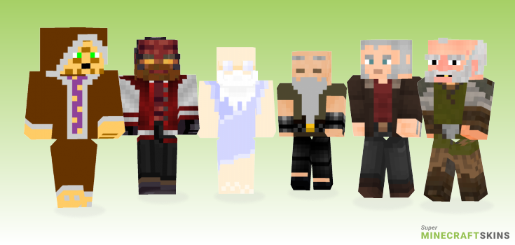 Old man Minecraft Skins - Best Free Minecraft skins for Girls and Boys