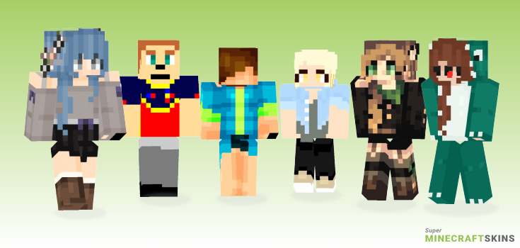 Old persona Minecraft Skins - Best Free Minecraft skins for Girls and Boys