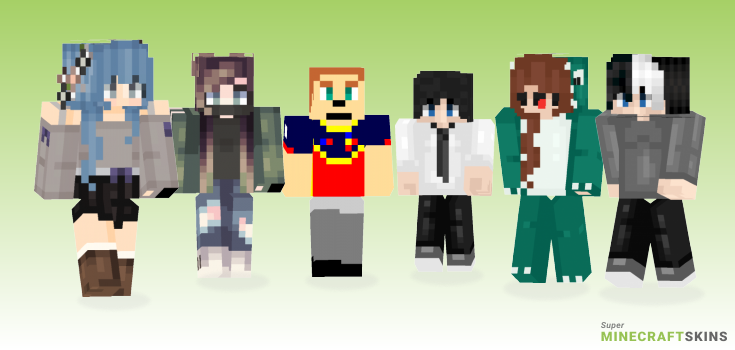 Old personal Minecraft Skins - Best Free Minecraft skins for Girls and Boys