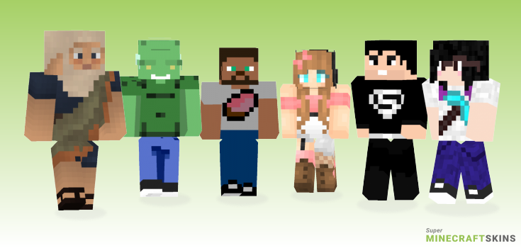 Older Minecraft Skins - Best Free Minecraft skins for Girls and Boys