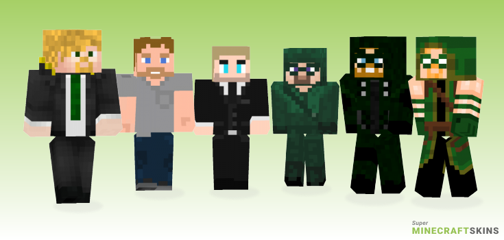 Oliver queen Minecraft Skins - Best Free Minecraft skins for Girls and Boys