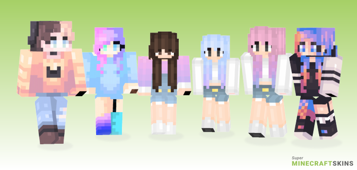 Ombr Minecraft Skins - Best Free Minecraft skins for Girls and Boys
