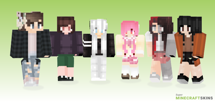 Once Minecraft Skins - Best Free Minecraft skins for Girls and Boys