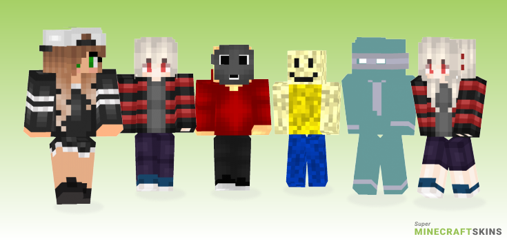 One day Minecraft Skins - Best Free Minecraft skins for Girls and Boys