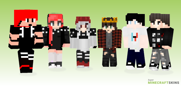 One pilots Minecraft Skins - Best Free Minecraft skins for Girls and Boys