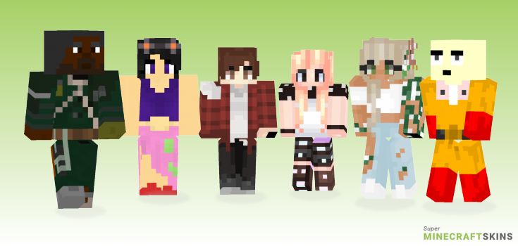 One Minecraft Skins - Best Free Minecraft skins for Girls and Boys