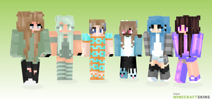 Oops Minecraft Skins - Best Free Minecraft skins for Girls and Boys