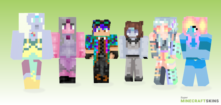 Opal Minecraft Skins - Best Free Minecraft skins for Girls and Boys