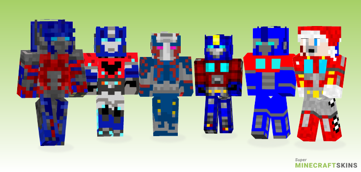 Optimus prime Minecraft Skins - Best Free Minecraft skins for Girls and Boys