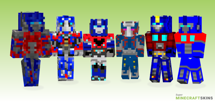 Optimus Minecraft Skins - Best Free Minecraft skins for Girls and Boys