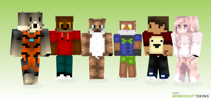 Otter Minecraft Skins - Best Free Minecraft skins for Girls and Boys