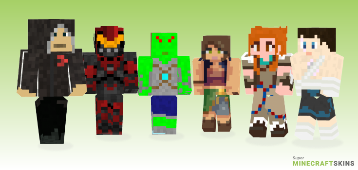 Outcast Minecraft Skins - Best Free Minecraft skins for Girls and Boys