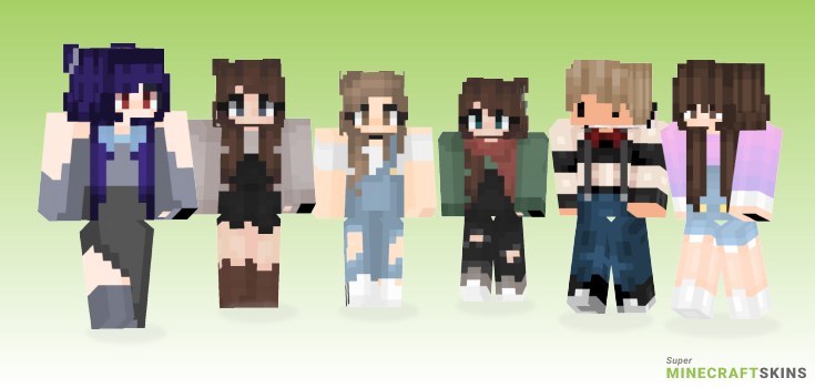 Overall Minecraft Skins - Best Free Minecraft skins for Girls and Boys