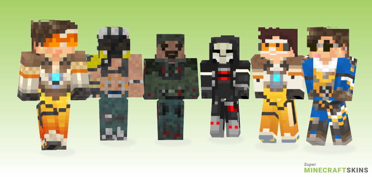 Overwatch Minecraft Skins - Best Free Minecraft skins for Girls and Boys