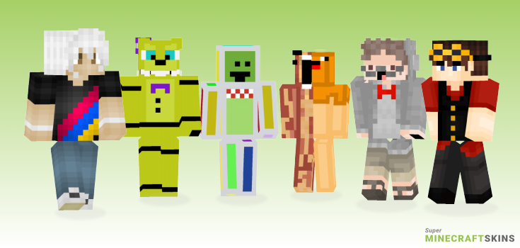Pal Minecraft Skins - Best Free Minecraft skins for Girls and Boys