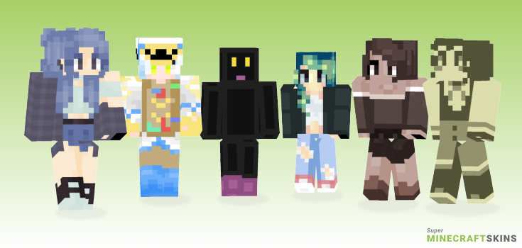 Palette Minecraft Skins - Best Free Minecraft skins for Girls and Boys