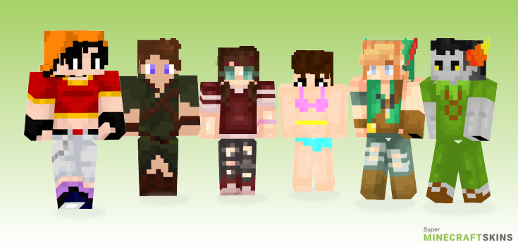 Pan Minecraft Skins - Best Free Minecraft skins for Girls and Boys