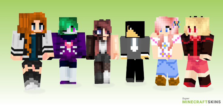 Panic Minecraft Skins - Best Free Minecraft skins for Girls and Boys
