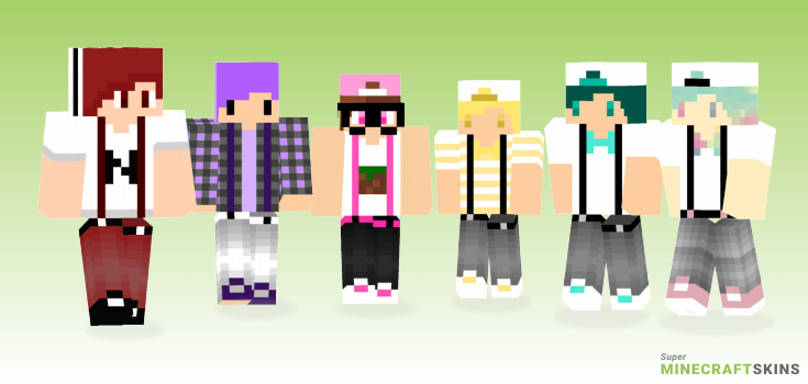 Panteks Minecraft Skins - Best Free Minecraft skins for Girls and Boys