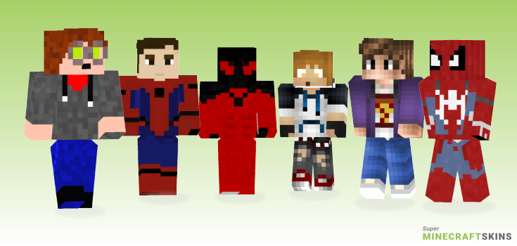Parker Minecraft Skins - Best Free Minecraft skins for Girls and Boys
