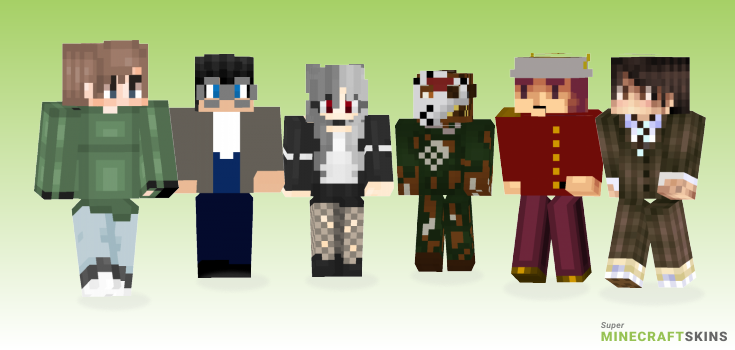 Part Minecraft Skins - Best Free Minecraft skins for Girls and Boys