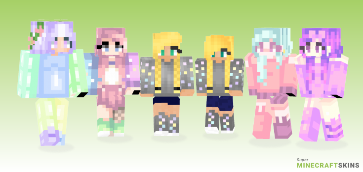 Pastel dreams Minecraft Skins - Best Free Minecraft skins for Girls and Boys