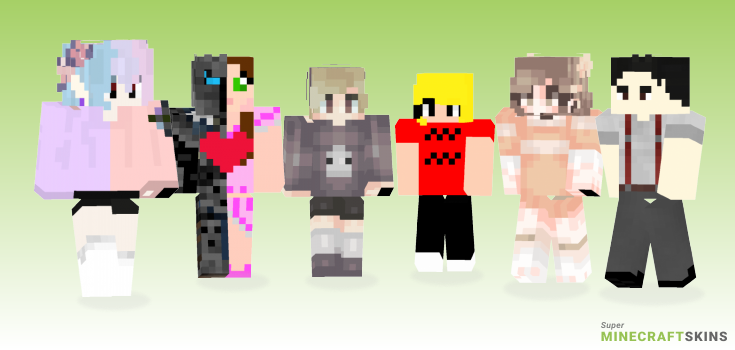 Pat Minecraft Skins - Best Free Minecraft skins for Girls and Boys