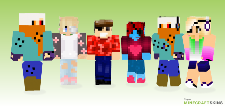 Patch Minecraft Skins - Best Free Minecraft skins for Girls and Boys