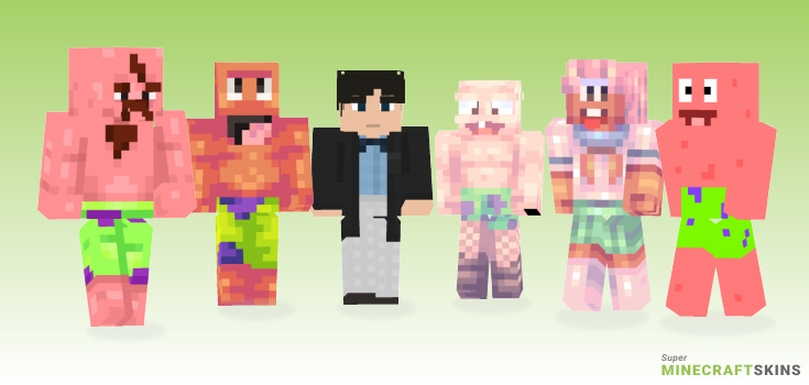 Patrick Minecraft Skins - Best Free Minecraft skins for Girls and Boys