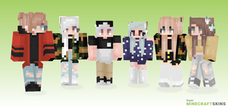 Peculiaroptic Minecraft Skins - Best Free Minecraft skins for Girls and Boys