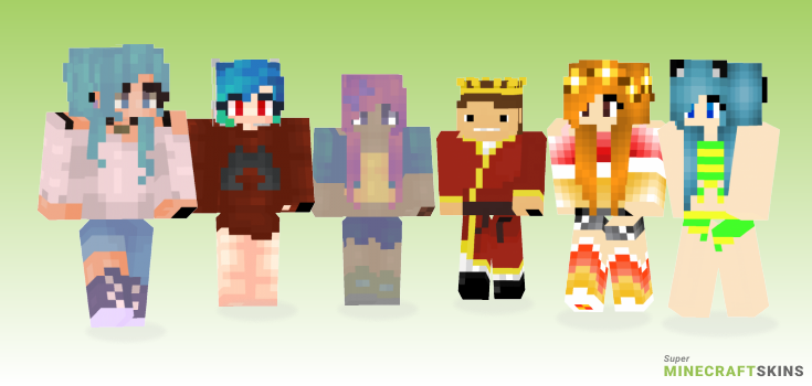 Peeps Minecraft Skins - Best Free Minecraft skins for Girls and Boys