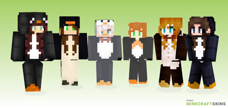 Penguin onesie Minecraft Skins - Best Free Minecraft skins for Girls and Boys