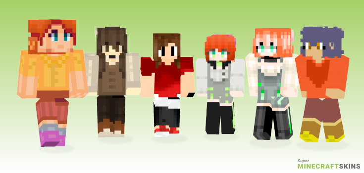 Penny Minecraft Skins - Best Free Minecraft skins for Girls and Boys