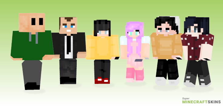 Phil Minecraft Skins - Best Free Minecraft skins for Girls and Boys