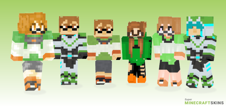Pidge Minecraft Skins - Best Free Minecraft skins for Girls and Boys