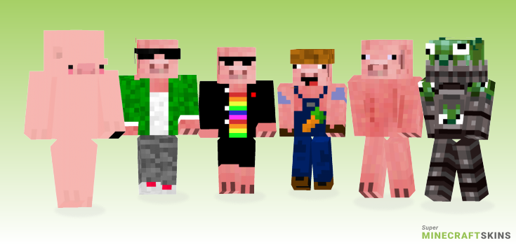 Piggy Minecraft Skins - Best Free Minecraft skins for Girls and Boys