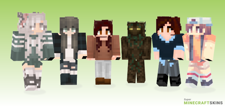 Pine Minecraft Skins - Best Free Minecraft skins for Girls and Boys