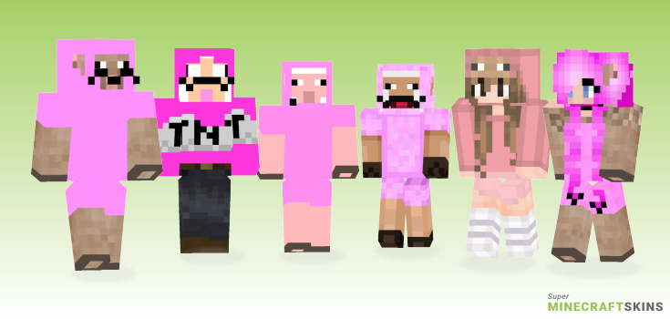 Pink sheep Minecraft Skins - Best Free Minecraft skins for Girls and Boys