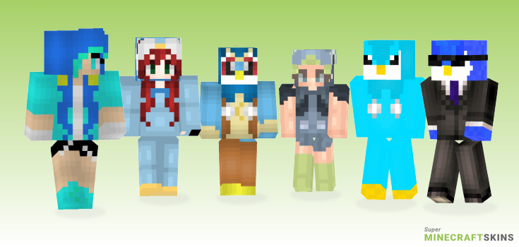 Piplup Minecraft Skins - Best Free Minecraft skins for Girls and Boys