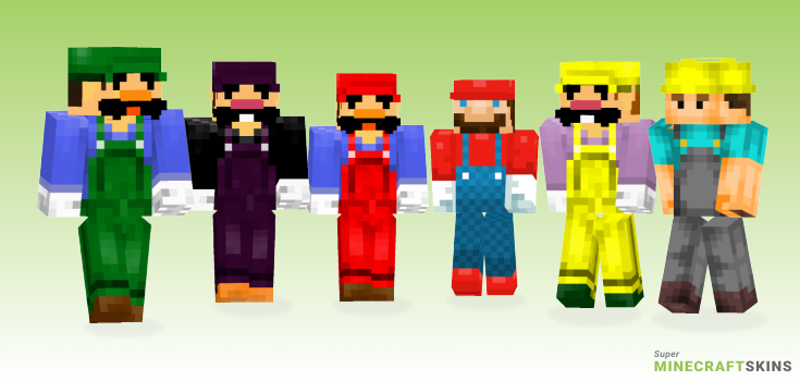Plumber Minecraft Skins - Best Free Minecraft skins for Girls and Boys