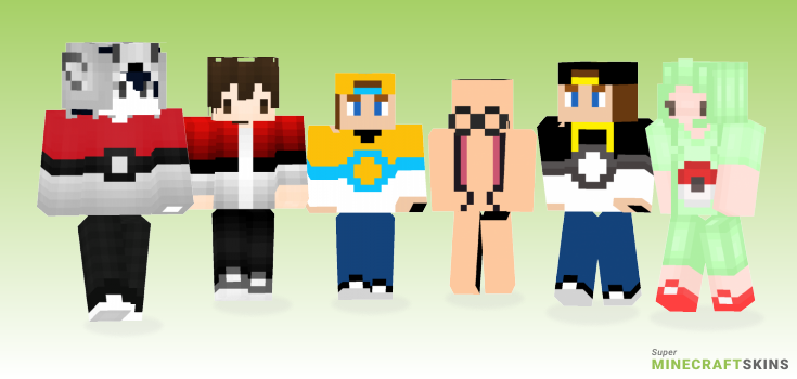 Pokeball Minecraft Skins - Best Free Minecraft skins for Girls and Boys