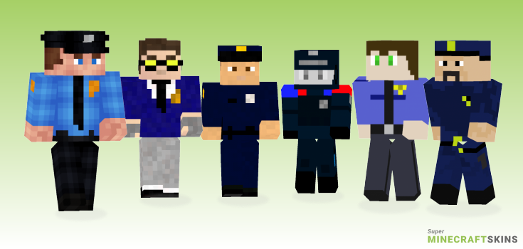 Police officer Minecraft Skins - Best Free Minecraft skins for Girls and Boys