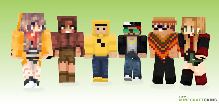 Poncho Minecraft Skins - Best Free Minecraft skins for Girls and Boys