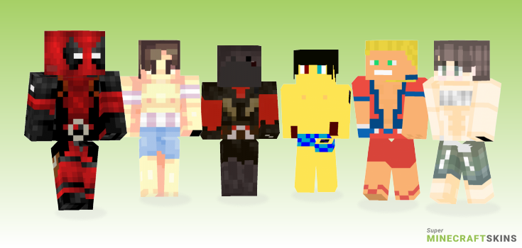 Pool Minecraft Skins - Best Free Minecraft skins for Girls and Boys